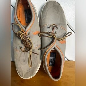 Polo Ralph Lauren Faxon Low Canvas Sneakers Grey 11D